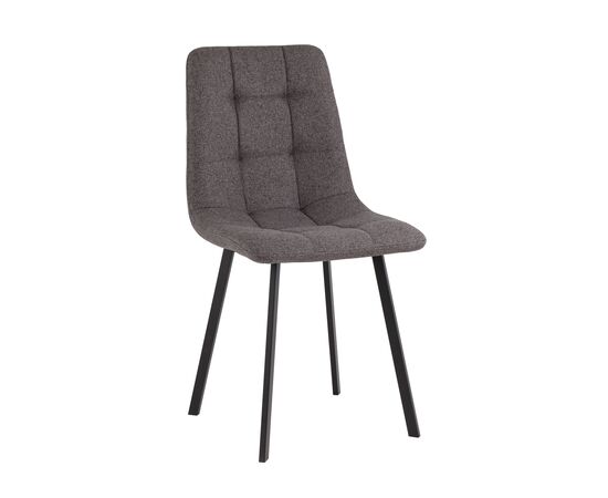 Стул Chilly рогожка Lumos темно-серый, изображение 11 | Интернет магазин мебели и декора LifeDekor