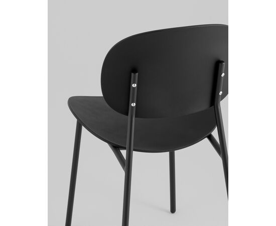 Стул Edie пластик черный NP, изображение 17 | Интернет магазин мебели и декора LifeDekor