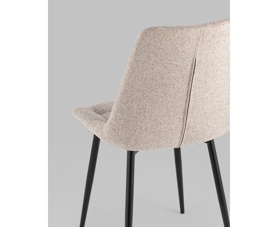 Стул Флекс New рогожка Lumos бежевый, изображение 9 | Интернет магазин мебели и декора LifeDekor