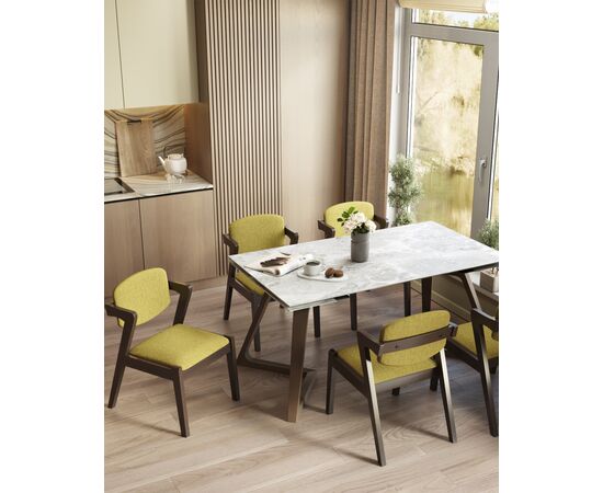 Стул обеденный VIVA оливковый 2 шт., изображение 7 | Интернет магазин мебели и декора LifeDekor