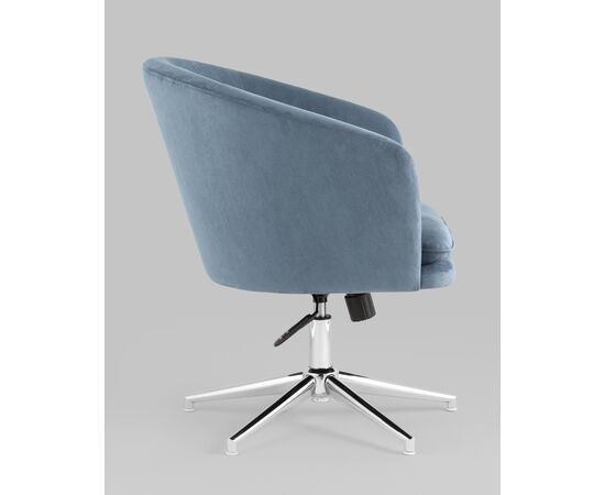 Кресло Харис регулируемое замша синий NC, изображение 37 | Интернет магазин мебели и декора LifeDekor