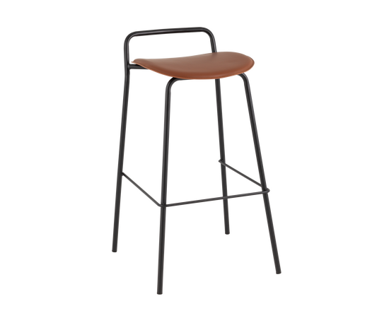 Стул барный Mantis экокожа коричневый, изображение 33 | Интернет магазин мебели и декора LifeDekor