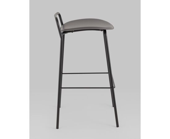 Стул барный Mantis экокожа темно-серый, изображение 36 | Интернет магазин мебели и декора LifeDekor