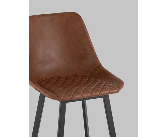 Стул барный TEXAS экокожа коричневый, изображение 40 | Интернет магазин мебели и декора LifeDekor