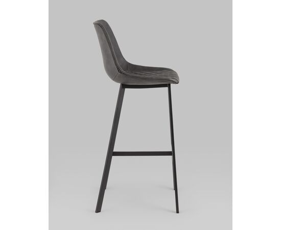 Стул барный TEXAS экокожа серый, изображение 36 | Интернет магазин мебели и декора LifeDekor