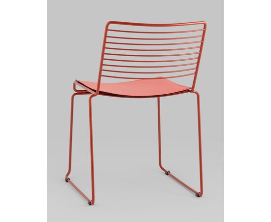 Стул обеденный Danny бордовый с подушкой, изображение 38 | Интернет магазин мебели и декора LifeDekor