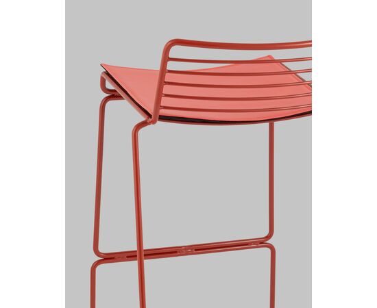 Стул полубарный Danny бордовый с подушкой, изображение 39 | Интернет магазин мебели и декора LifeDekor