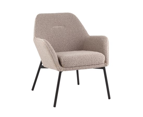 Кресло лаунж Joaquin серый, изображение 24 | Интернет магазин мебели и декора LifeDekor