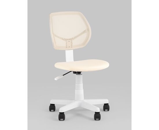 Кресло компьютерное детское ЛОЛО бежевый пластик белый, изображение 34 | Интернет магазин мебели и декора LifeDekor