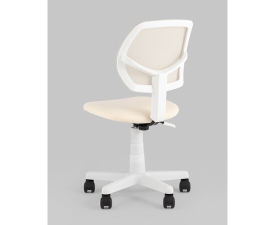 Кресло компьютерное детское ЛОЛО бежевый пластик белый, изображение 38 | Интернет магазин мебели и декора LifeDekor