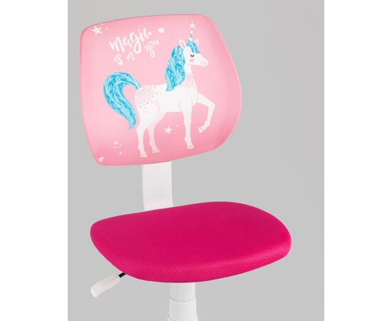 Кресло компьютерное детское ЛОЛО Unicorn, пластик белый, изображение 40 | Интернет магазин мебели и декора LifeDekor