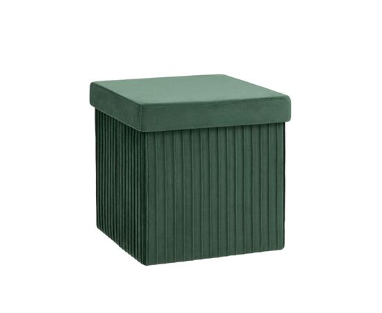 Пуф складной с ящиком Store Square зеленый, изображение 26 | Интернет магазин мебели и декора LifeDekor