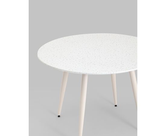 Стол обеденный Nymphaea D110 терраццо, изображение 22 | Интернет магазин мебели и декора LifeDekor