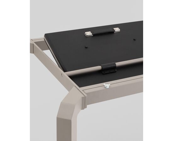 Стол обеденный Varden раскладной 160-220х90 см керамика серый, изображение 34 | Интернет магазин мебели и декора LifeDekor