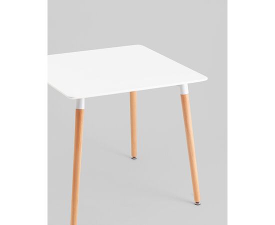 Стол Oslo Square  80х80 см белый, изображение 23 | Интернет магазин мебели и декора LifeDekor