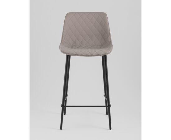 Стул барный Arch экокожа серый, изображение 29 | Интернет магазин мебели и декора LifeDekor