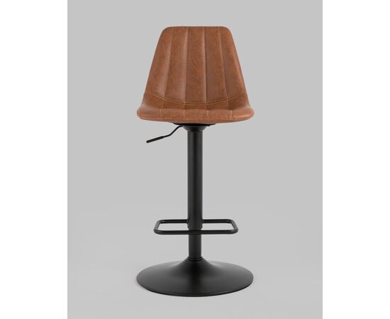 Стул барный Code экокожа коричневый, изображение 36 | Интернет магазин мебели и декора LifeDekor