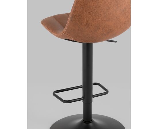 Стул барный Code экокожа коричневый, изображение 40 | Интернет магазин мебели и декора LifeDekor