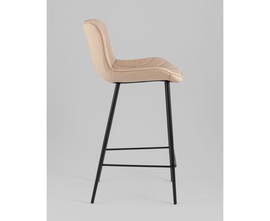 Стул барный Vault экокожа бежевый, изображение 30 | Интернет магазин мебели и декора LifeDekor