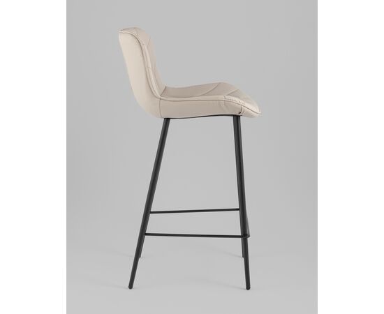 Стул барный Vault экокожа серый, изображение 30 | Интернет магазин мебели и декора LifeDekor