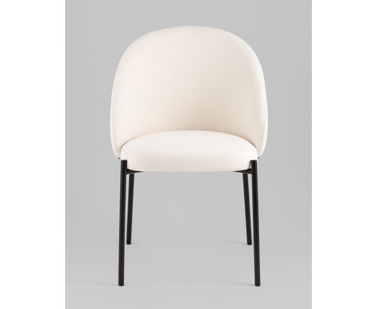 Стул обеденный Adelinde бежевый с зеленой экокожей, изображение 29 | Интернет магазин мебели и декора LifeDekor