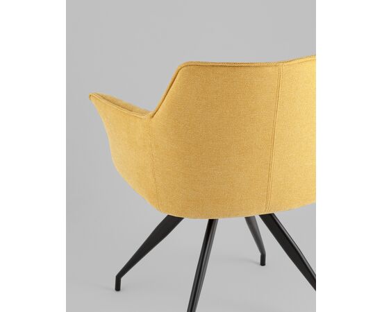 Стул обеденный Feston вращающийся желтый, изображение 31 | Интернет магазин мебели и декора LifeDekor