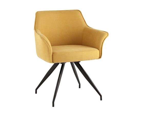 Стул обеденный Feston вращающийся желтый, изображение 25 | Интернет магазин мебели и декора LifeDekor