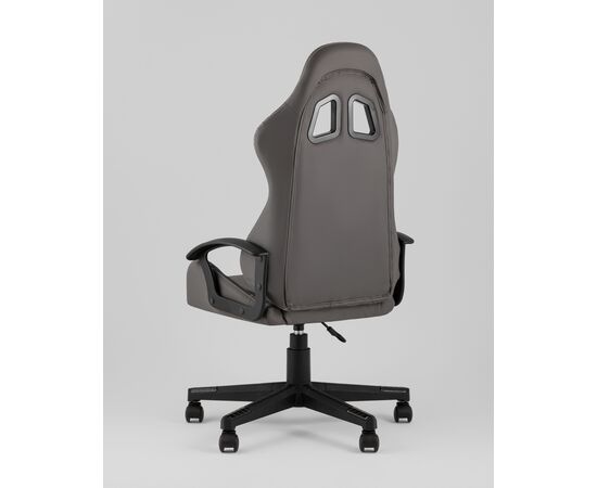 Кресло спортивное TopChairs Wyvern серо-черный, изображение 30 | Интернет магазин мебели и декора LifeDekor