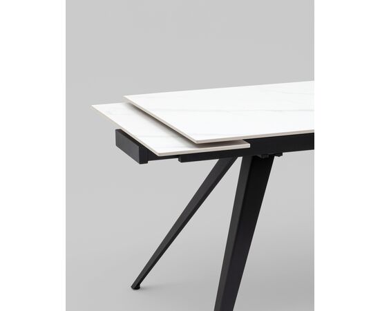 Стол раздвижной Лоуренс 120-180х80х76 см SnowMountainStone керамика, изображение 16 | Интернет магазин мебели и декора LifeDekor