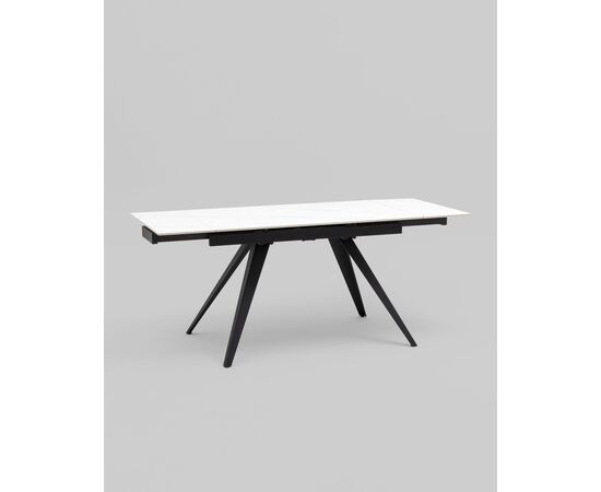 Стол раздвижной Лоуренс 120-180х80х76 см SnowMountainStone керамика, изображение 17 | Интернет магазин мебели и декора LifeDekor