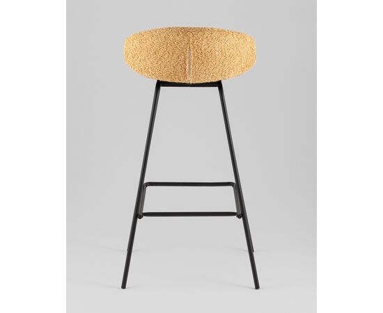 Стул барный Nita букле охра, изображение 21 | Интернет магазин мебели и декора LifeDekor
