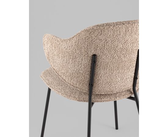 Стул Bellamy букле кофейный, изображение 23 | Интернет магазин мебели и декора LifeDekor