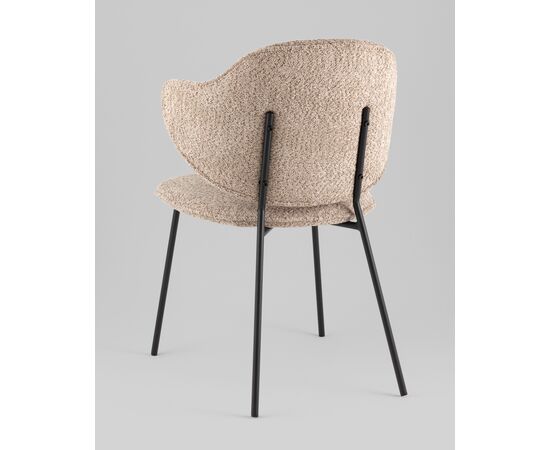 Стул Bellamy букле кофейный, изображение 22 | Интернет магазин мебели и декора LifeDekor