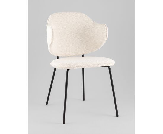 Стул Bellamy букле молочный, изображение 18 | Интернет магазин мебели и декора LifeDekor