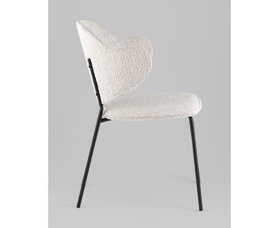 Стул Bellamy букле светло-серый, изображение 20 | Интернет магазин мебели и декора LifeDekor