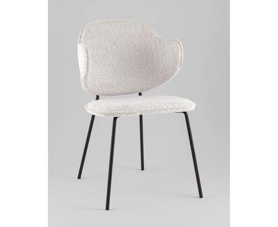 Стул Bellamy букле светло-серый, изображение 18 | Интернет магазин мебели и декора LifeDekor