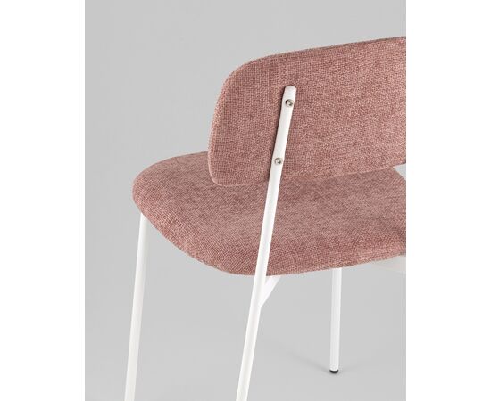 Стул Chao розовый белые ножки 2 шт., изображение 28 | Интернет магазин мебели и декора LifeDekor