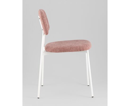 Стул Chao розовый белые ножки, изображение 28 | Интернет магазин мебели и декора LifeDekor