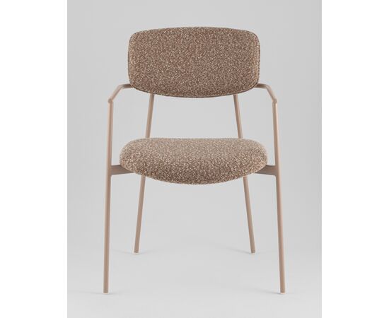 Стул Doe коричневый бежевые ножки, изображение 19 | Интернет магазин мебели и декора LifeDekor