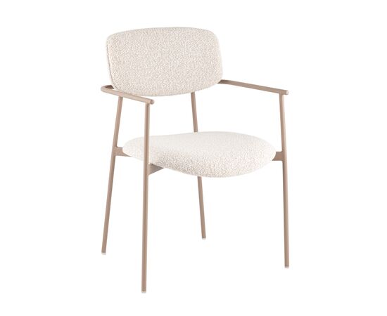 Стул Doe светло-бежевый бежевые ножки, изображение 17 | Интернет магазин мебели и декора LifeDekor