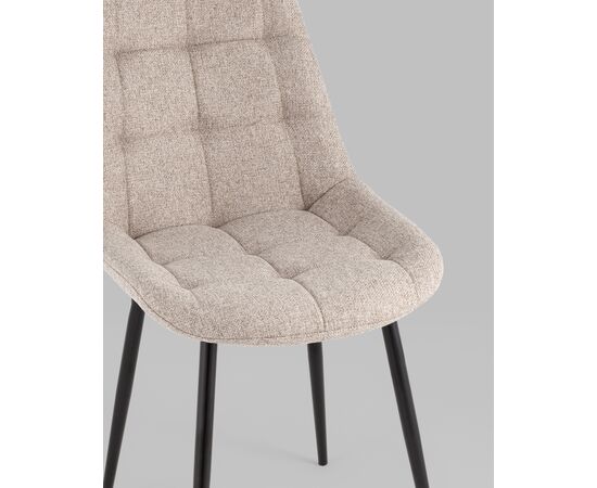 Стул Флекс New рогожка Lumos бежевый, изображение 15 | Интернет магазин мебели и декора LifeDekor