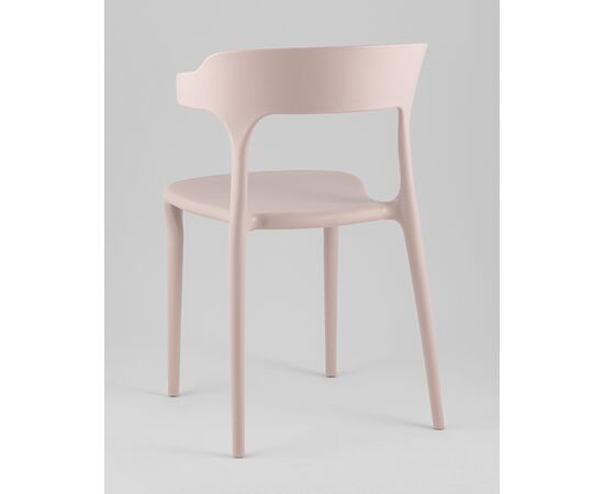 Стул Neo  пластик нежно-розовый, изображение 24 | Интернет магазин мебели и декора LifeDekor