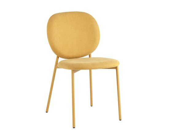Стул обеденный Pip желтый желтые ножки NP, изображение 5 | Интернет магазин мебели и декора LifeDekor