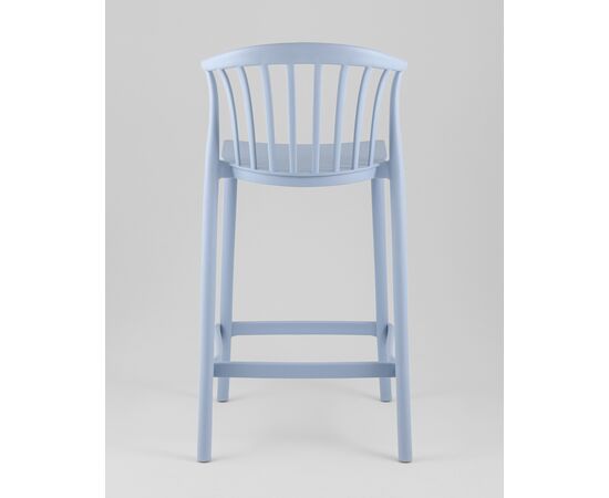 Стул полубарный Campo пластик голубой, изображение 29 | Интернет магазин мебели и декора LifeDekor