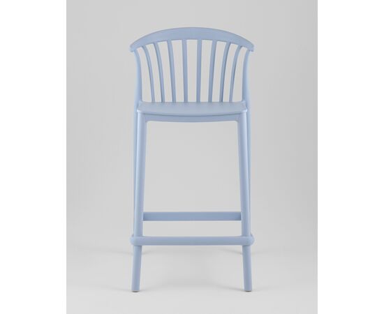 Стул полубарный Campo пластик голубой, изображение 27 | Интернет магазин мебели и декора LifeDekor