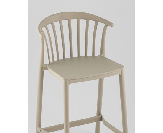 Стул полубарный Campo пластик зеленый, изображение 32 | Интернет магазин мебели и декора LifeDekor