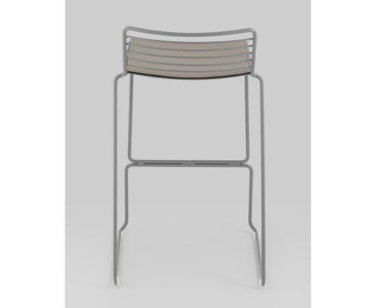 Стул полубарный Danny серый с подушкой, изображение 20 | Интернет магазин мебели и декора LifeDekor