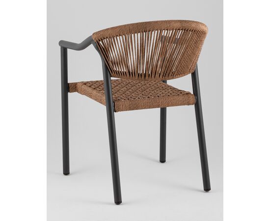 Стул Syna светло-коричневый серые ножки, изображение 24 | Интернет магазин мебели и декора LifeDekor