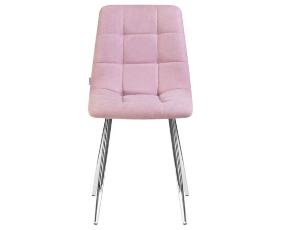 Стул обеденный DOBRIN ALEX, хром ножки, сиреневая ткань (UF860-04B), Вариант: хром ножки, сиреневая ткань (UF860-04B), изображение 6 | Интернет магазин мебели и декора LifeDekor