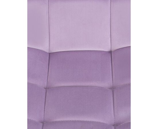 Стул обеденный DOBRIN ALEX, белые ножки, фиолетовый велюр (V108-49), Вариант: белые ножки, фиолетовый велюр (V108-49), изображение 10 | Интернет магазин мебели и декора LifeDekor